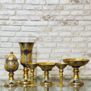 NAZENDE SAFİR MAVİ ALTIN SERİSİ